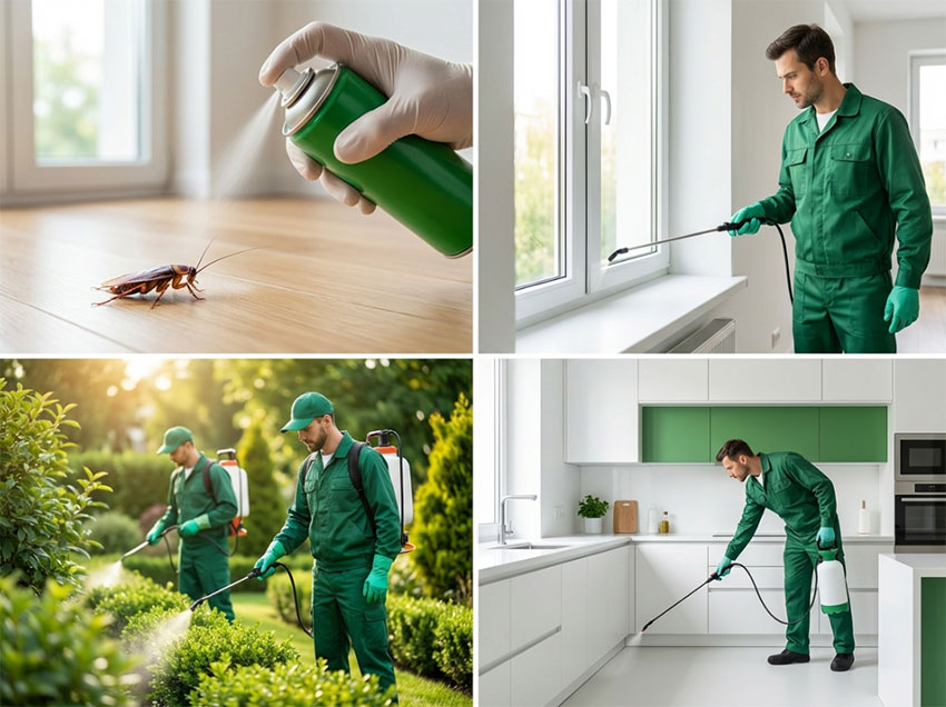 سمپاشی-منازل